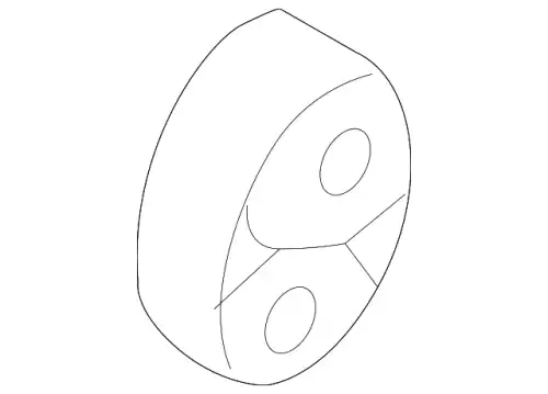 ГЛУШИТЕЛЯ РЕЗИНКА BP4740061A MAZDA