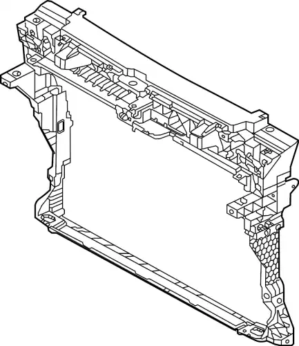 3CM805588C Кронштейн радиатора VAG