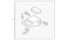 ARMREST ASY KB3Z2667112BD FORD