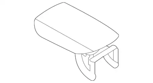 ARMREST ASY - CONSOLE FA1Z5806024AJ FORD