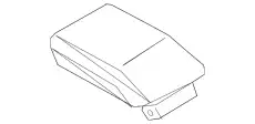 ARMREST ASY - CONSOLE LB5Z7806024AE FORD