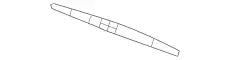 BLADE ASY - WIPER 8V4Z17528AA FORD