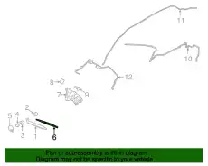 BLADE ASY - WIPER 8V4Z17528AA FORD