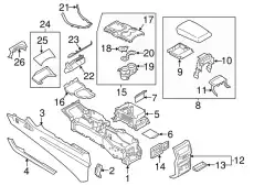 Коврики в салон FORD LT4Z58045G34BA