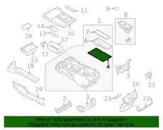 Коврики в салон FORD ML3Z15045G34DB