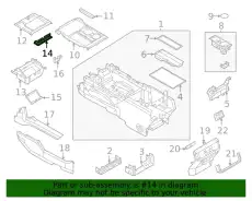 Коврики в салон FORD ML3Z15045G34BC