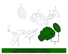 помпа Maz 1F0015010 MAZDA