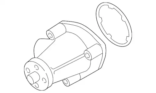 помпа Maz 1F0015010 MAZDA