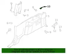 MOULDING M2DZ9842410AA FORD