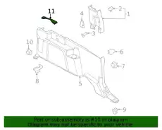 MOULDING M2DZ9842411AA FORD