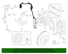 Датчик ABS FORD MB3Z2C204A