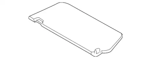 VISOR ASY - SUN MK4Z6104104BB FORD