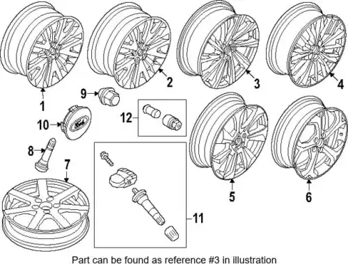 WHEEL ASY LV4Z1007N FORD