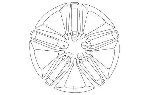 WHEEL ASY MT4Z1007B FORD