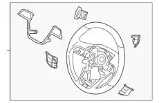 WHEEL ASY - STEERING K2GZ3600AAA FORD