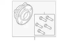 Ступица FORD HUB352