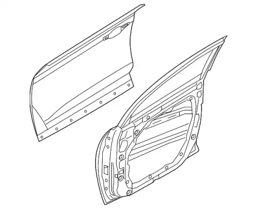 ДВЕРЬ 76004N9000 HYUNDAI