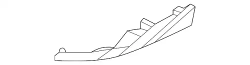 МОЛДИНГ БАМПЕРА 865C2AR700 HYUNDAI