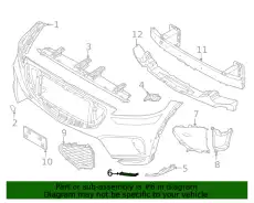 ОПОРНАЯ ПЛАНКА БАМПЕРА 86578AR700 HYUNDAI