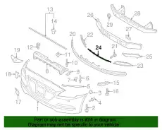 ПАНЕЛЬ БАМПЕРА 86565B1500TRI HYUNDAI