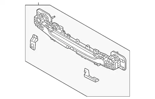 Усилитель бампера HYUNDAI / KIA 86630AR300