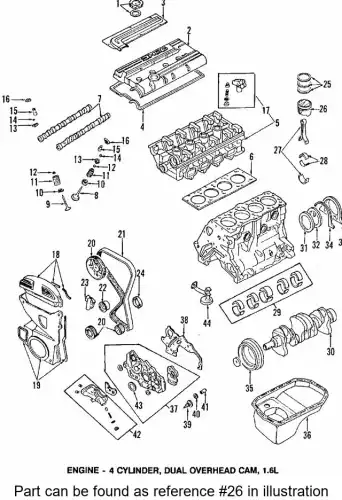 ПОРШЕНЬ ДВИГАТЕЛЯ MD135272 MITSUBISHI