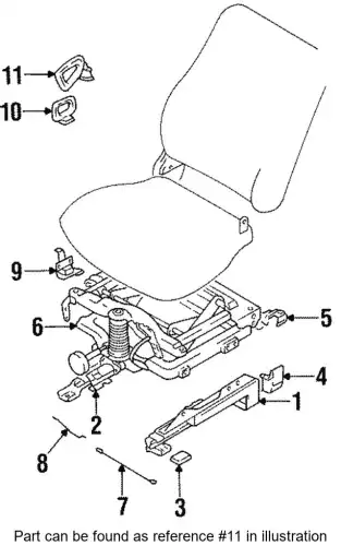 Ручка двери MITSUBISHI MB792481