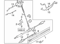 Рулевой наконечник MAZDA 8AT132280