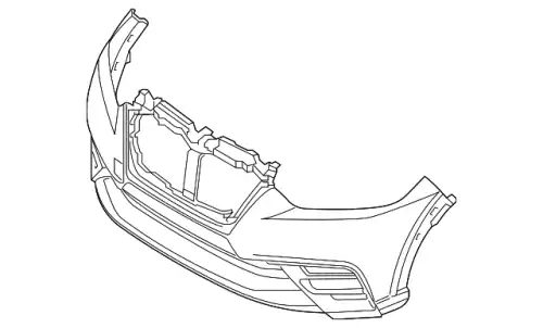 БАМПЕР 620225R00J NISSAN