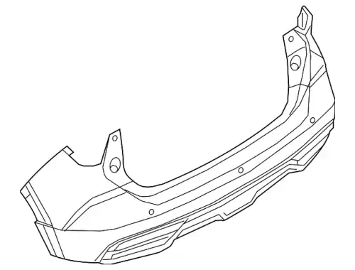 БАМПЕР 850225R01J NISSAN