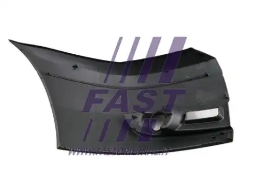 БАМПЕР FORD TRANSIT 06> ПЕРЕД ЛЕВ ЧЕРНЫЙ ГАЛОГЕНЫ FT91084 FAST