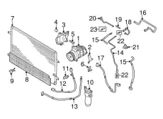 repair kit for quick release coupling 6Q0298260 BENTLEY