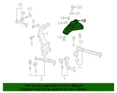bracket 4E0412383D BENTLEY