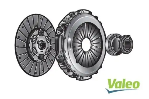 комплект сцепления DAF 809043 VALEO
