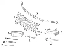 Пластина чёрный 9Y0807878C 041 PORSCHE