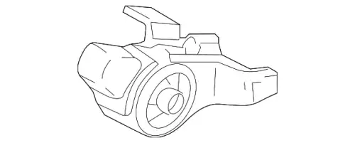 Подушка крепления двигателя MAZDA BJ0N39040C