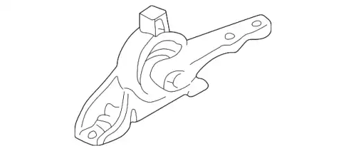 RUBBER,ENG.MTG. B25D3906YC MAZDA