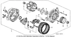 Генератор ACURA 31100-PNC-004