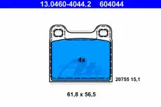 Тормозные колодки дисковые ATE 13.0460-4044.2