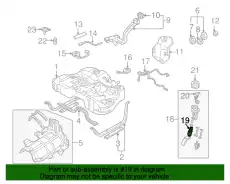 Pump,Fuel-Sub KL4713350 MAZDA