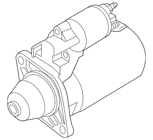 Стартер VAG 059 911 024 HX