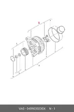 Генератор VAG 045 903 023 GX