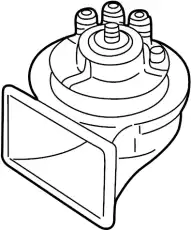 Звуковой сигнал 3B0 951 223 VAG