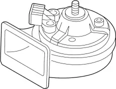 Звуковой сигнал 3B0 951 223 VAG