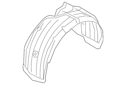 Подкрылок MAZDA BCKA56130