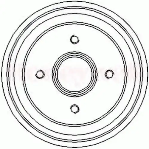 Тормозной барабан BENDIX 329107 B