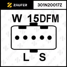 Генератор ZAUFER 301N20017Z