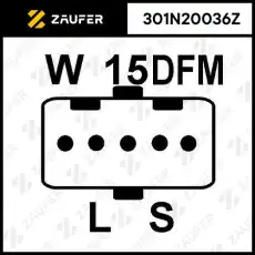 Генератор ZAUFER 301N20036Z