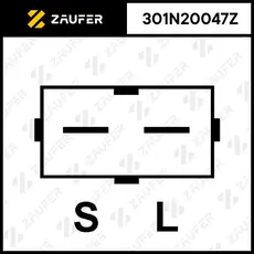 Генератор ZAUFER 301N20047Z