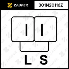 Генератор ZAUFER 301N20116Z